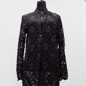 Black Lace Coat
